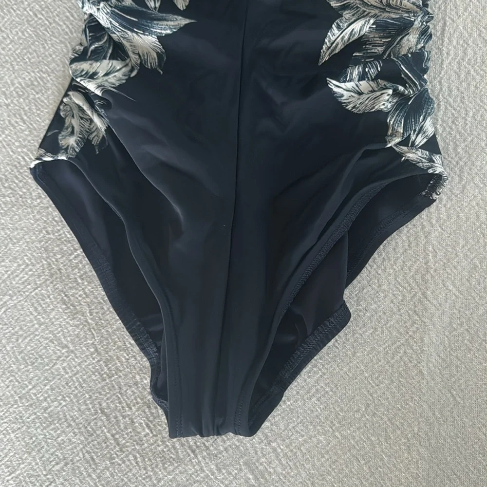 Miraclesuit Tropica Toile Temptress One Piece Swimsuit, Size 10, $190